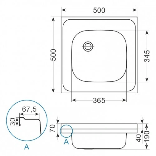 Umywalka KZ-55F
