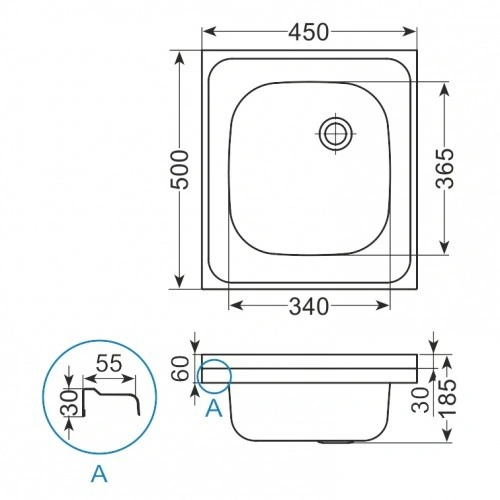 Umywalka KZ-455F
