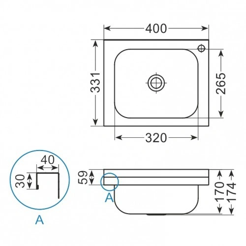 Umywalka KZ-433F
