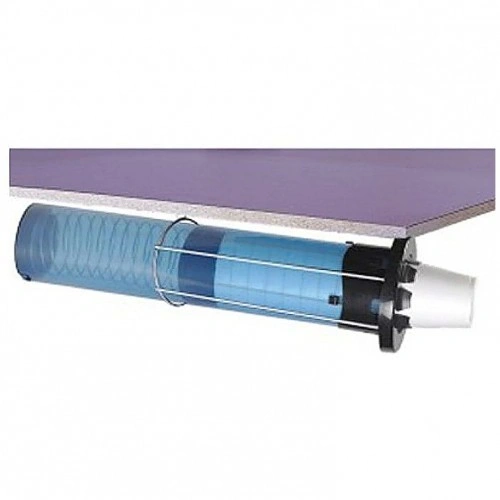 Dozownik kubków o średnicy 62-92 mm przezroczysty poziomy | DZ-C5250SM