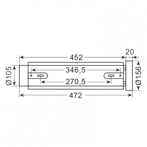 Dozownik kubków o średnicy 62-92 mm przezroczysty poziomy | DZ-C5250SM