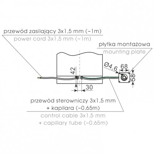 Podajnik talerzy podgrzewany | DZ-1826C