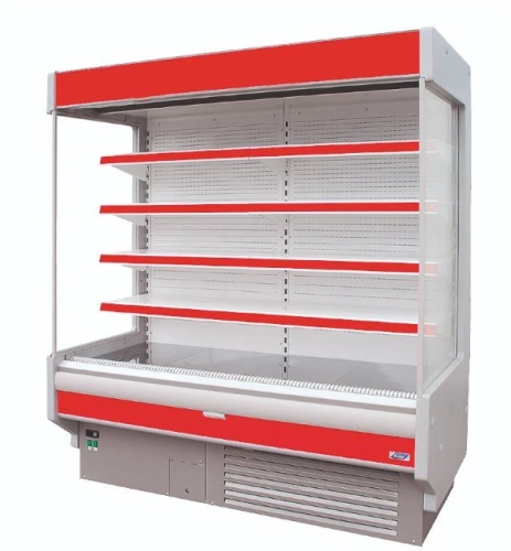 Otwarty regał chłodniczy z roletą nocną, głębokość 890 mm | COLD PRAGA R P