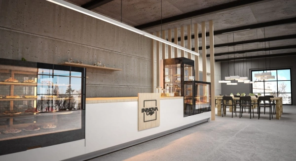 Neutralna witryna cukiernicza | IGLOO INNOVA NEUTRAL