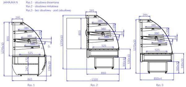 Neutralna witryna cukiernicza | IGLOO JAMAJKA N