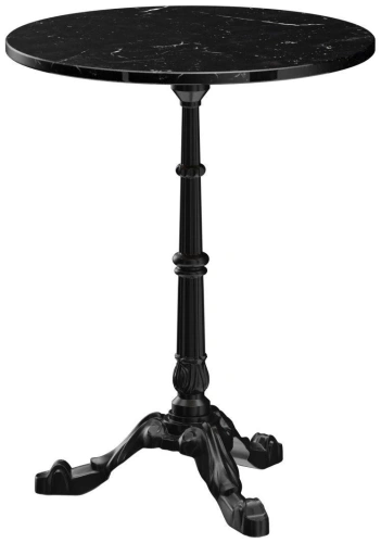 Stolik kawiarniany francuski styl marmurowy 60 cm | Go In Paris
