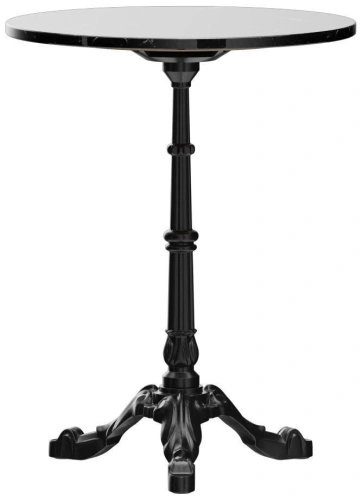 Stolik kawiarniany francuski styl marmurowy 60 cm | Go In Paris