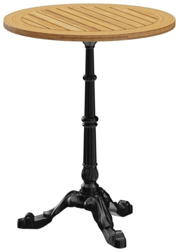 Stolik kawiarniany francuski styl drewniany 60 cm | Go In Paris