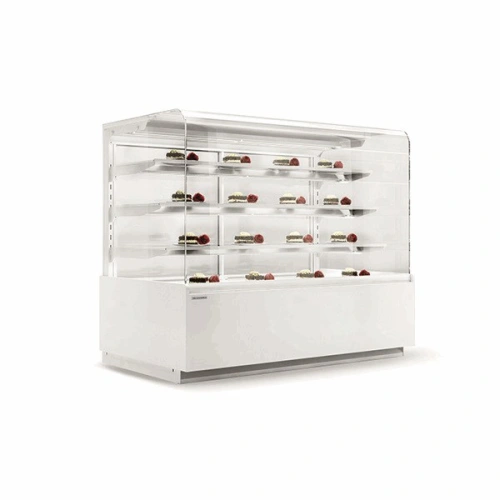 Witryna cukiernicza z giętą szybą | LCC CARINA 05