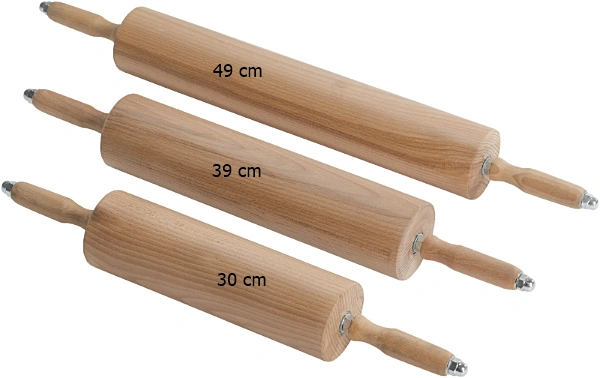 Wałek do ciasta drewniany 30-49 cm | Benler